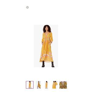 This is a Free People Foley Maxi Dress in the Daylight Combo colorway sold at re